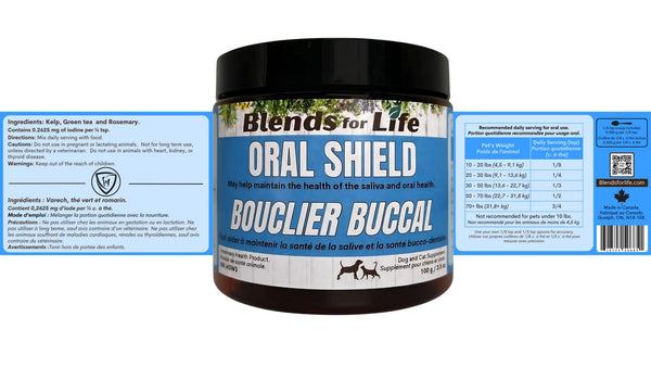 Blends For Life Oral Shield Dog & Cat Supplement