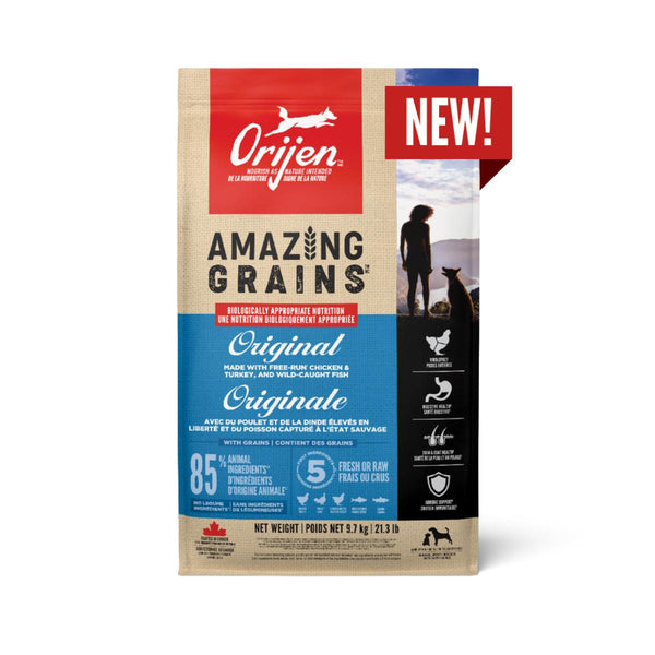 ORIJEN Amazing Grains Original Dry Dog Food (CA)
