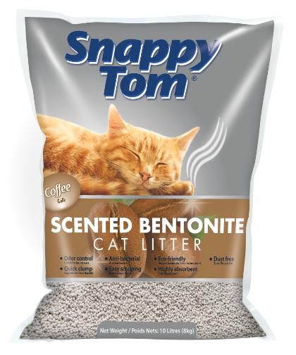 Snappy Tom Scented Bentonite Coffee Clay Cat Litter