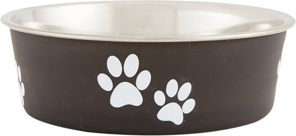 Loving Pets Bella Bowls Pet Bowl, Espresso