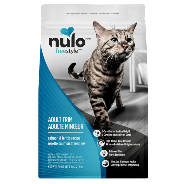 Nulo FreeStyle Adult Trim Salmon & Lentils Dry Cat Food (CA)