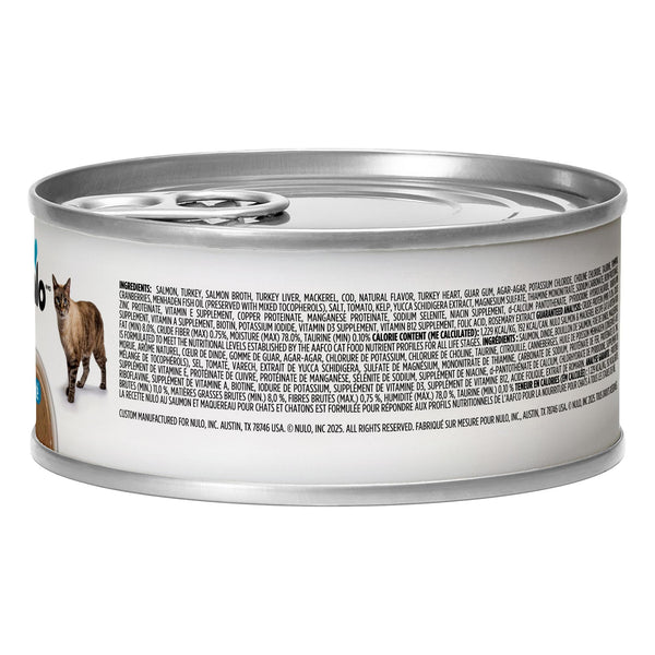 Nulo Cat & Kitten Salmon & Mackerel Grain-Free Wet Cat Food Can (CA)