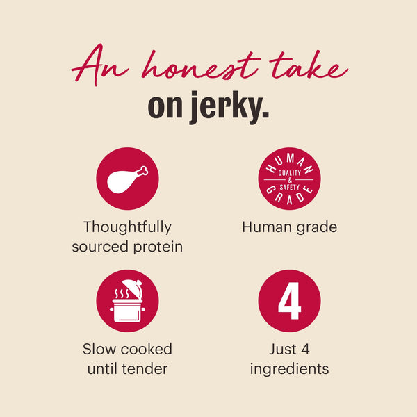 The Honest Kitchen Slow Cooked Chicken Jerky Dog Treats