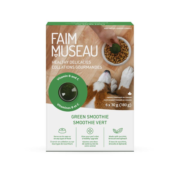 Faim Museau Green Smoothie Dog Treats