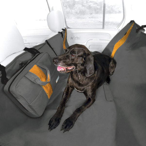Kurgo Wander Hammock Car Seat Cover, Gray