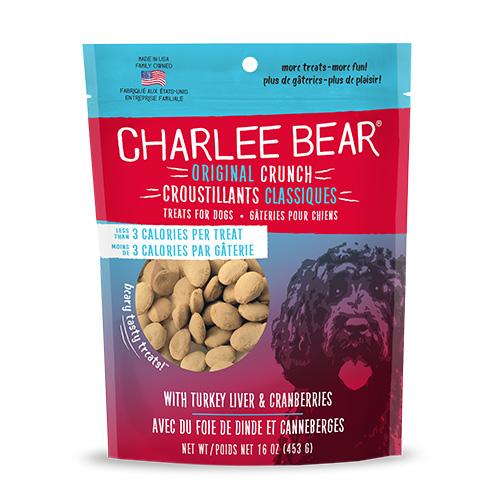 Charlee Bear Original Crunch with Turkey Liver & Cranberries Dog Treats (CA)