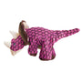 KONG Dynos Triceratops Dog Toy, Pink