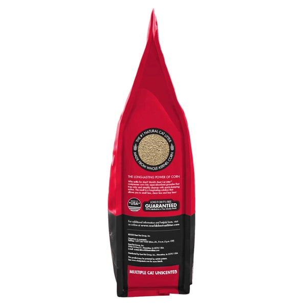 World's Best Multiple Cat Unscented Clumping Cat Litter