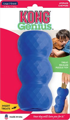 KONG Genius Mike Dog Toy, Color Varies