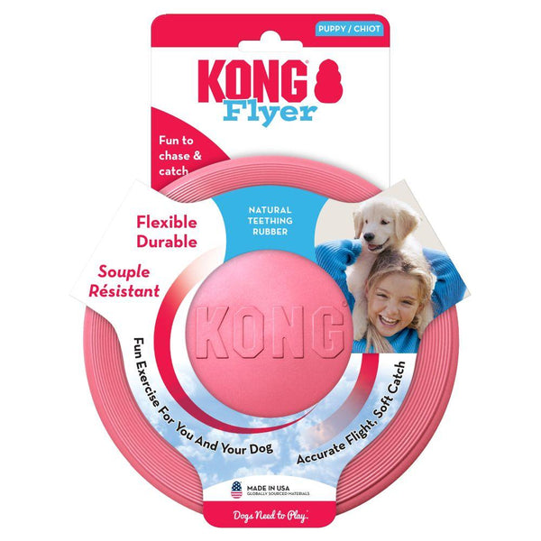 KONG Puppy Flyer Frisbee Dog Toy. Small