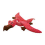 KONG Dynos Pterodactyl Dog Toy, Coral