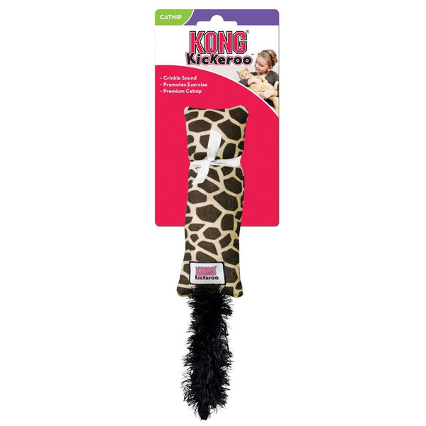 KONG Kickeroo Giraffe Pattern Cat Toy