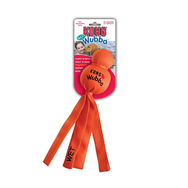 KONG Wet Wubba Dog Toy, Color Varies