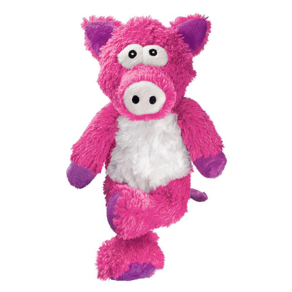 KONG Cross Knots Pig Dog Toy, Medium/Large