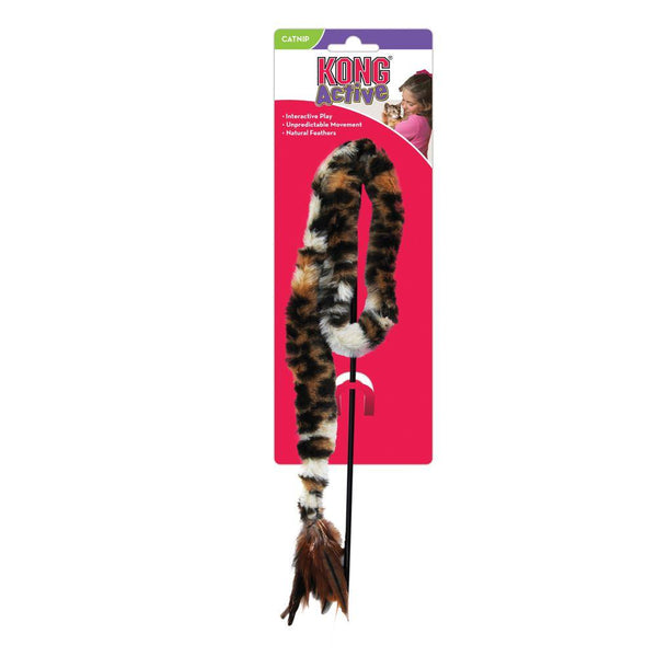 KONG Teaser Swizzle Bird Cat Toy, Color Varies