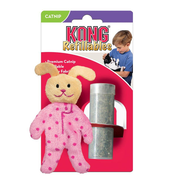 KONG Refillables Pajama Buddy Cat Toy, Assorted