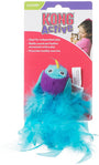 KONG Ball Buddy Birds Jouet pour chat Couleur variable