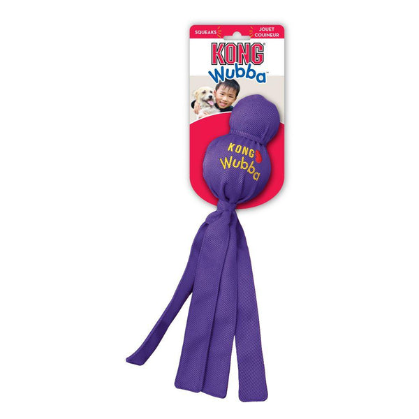 KONG Wubba Classic Dog Toy, Color Varies