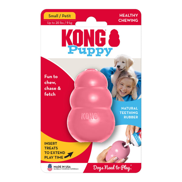 KONG Puppy Dog Toy, Color Varies