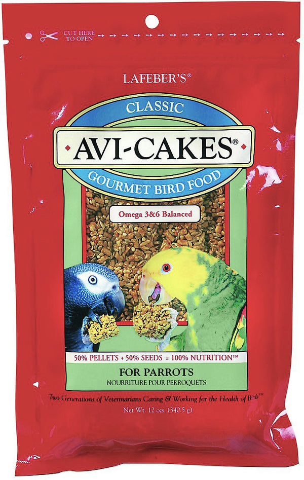 Lafeber Classic Avi-Cakes Nourriture pour perroquets, 12 oz