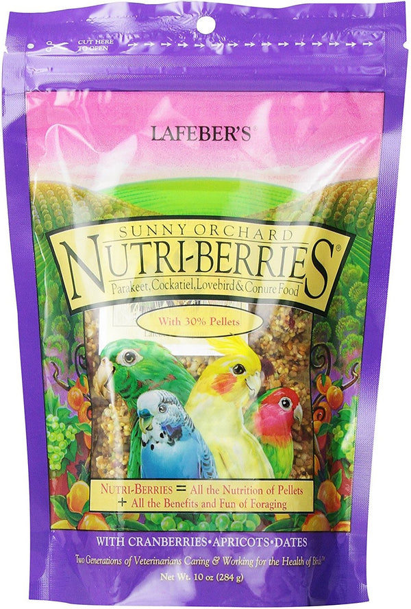Lafeber Sunny Orchard Nutri-Berries Nourriture pour perruches calopsittes, 10 oz
