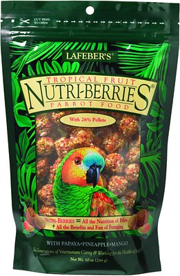 Lafeber Tropical Fruit Nutri-Berries Nourriture pour perroquets
