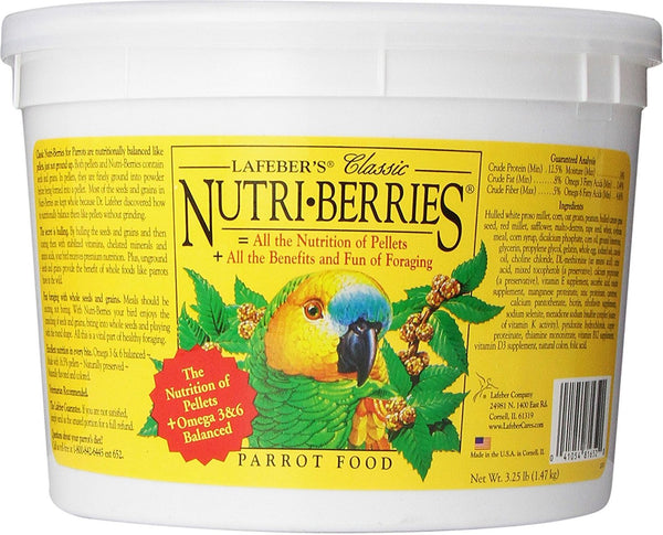 Lafeber Classic Nutri-Berries Nourriture pour perroquets