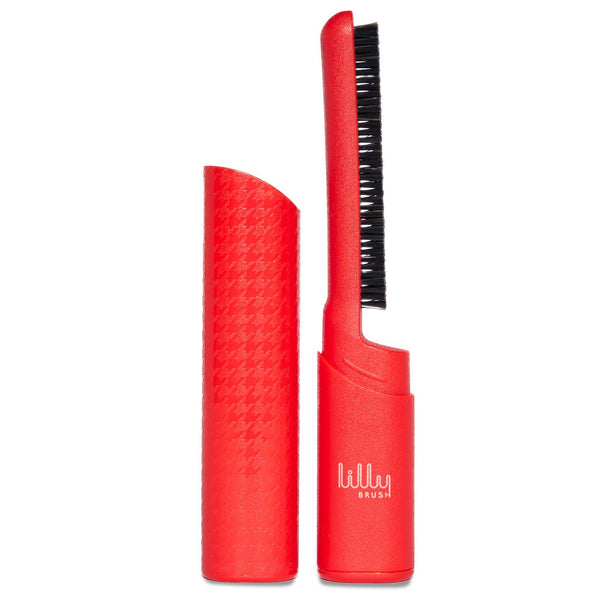 Lilly Brush Be Forever Furless Mini Pet Hair Remover, Classic Red, 6.8-in