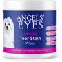 Angels' Eyes Gentle Tear Stain Wipes for Dogs, 100-count