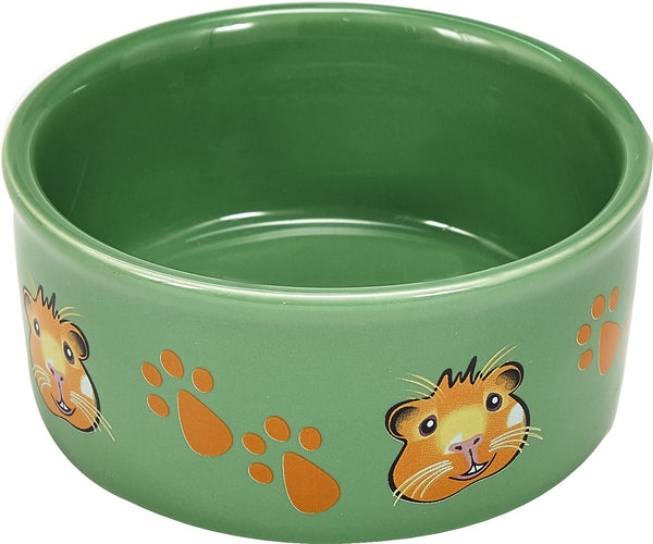 Kaytee Paw Print Small Animal Food & Water Bowl, Color Varies