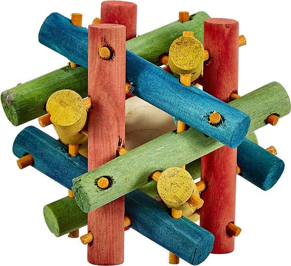 Kaytee Nut Knot Nibbler Small Animal Chew Toy, 4-in