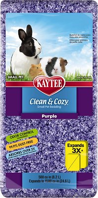 Kaytee Clean and Cozy Small Animal Bedding, Purple