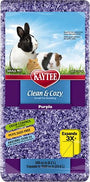 Kaytee Litière pour petits animaux Clean and Cozy, Violet