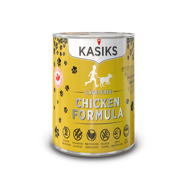 KASIKS Cage-Free Chicken Formula Grain-Free Canned Dog Food