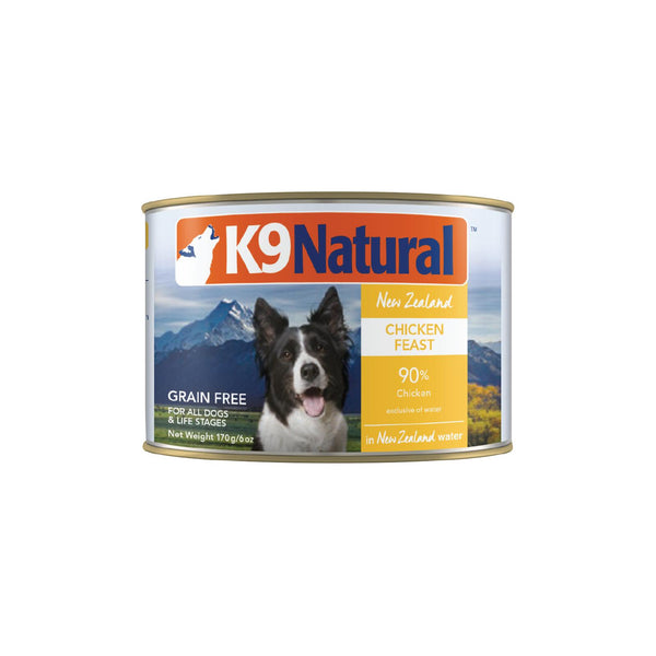 K9 Natural Chicken Feast Wet Dog Food Can