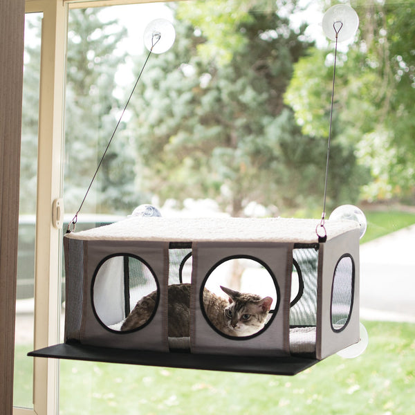 K&H EZ Mount Window Penthouse Window Cat House