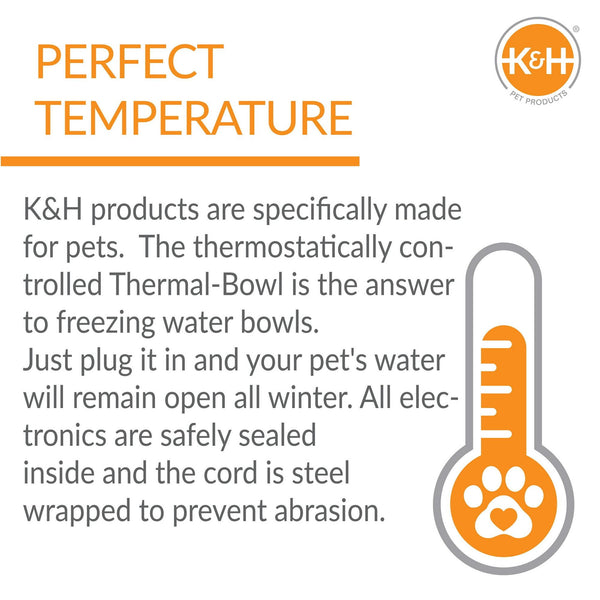K&H Thermal-Bowl Gamelle pour animaux