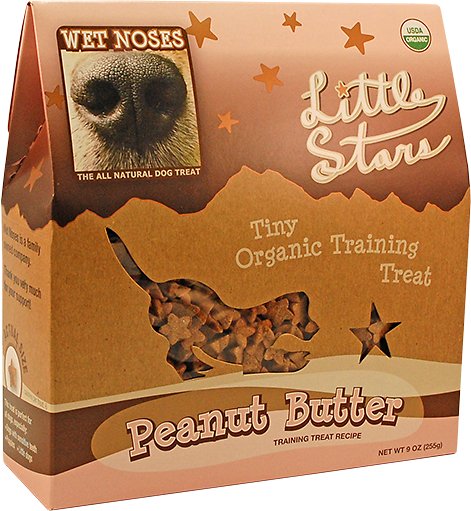 Wet Noses Little Stars Peanut Butter Dog Treats, 9-oz