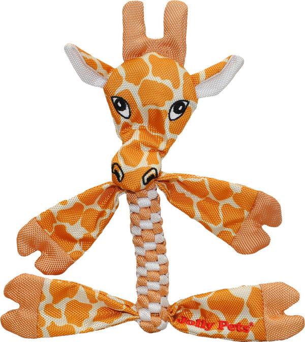 Jolly Pets Flathead Giraffe Dog Toy