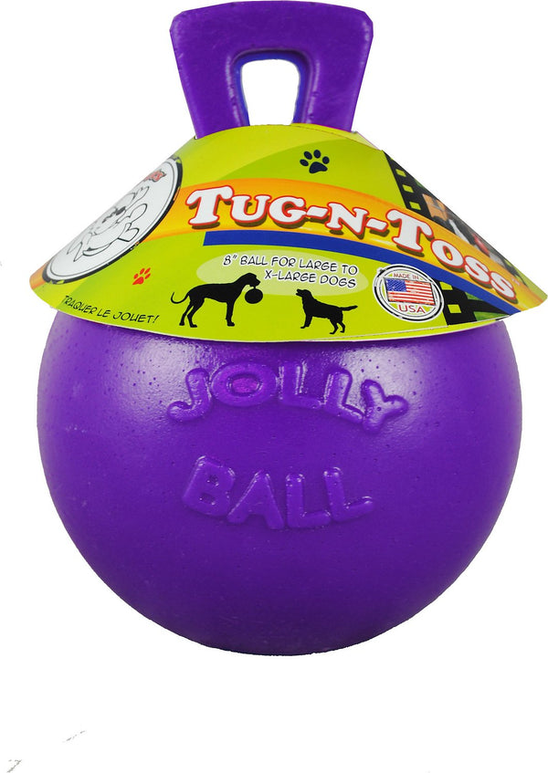 Jolly Pets Tug-n-Toss Dog Toy, Purple