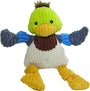 HuggleHounds Jouet pour chien Knottie Duck