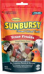 Higgins Sunburst True Fruits Friandises séchées aux fruits exotiques pour oiseaux, 5-oz