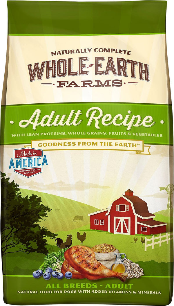 Whole Earth Farms Adult Recipe Dry Dog Food