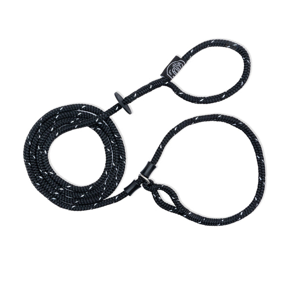 Harness Lead Dog Harness & Lead, Jetty Black Reflective
