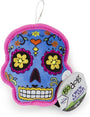 GoDog Sugar Skulls Chew Guard Squeaker Dog Toy