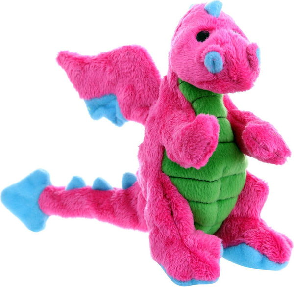 GoDog Dragons Chew Guard Dog Toy, Pink