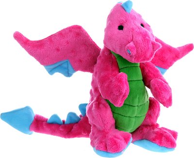 GoDog Dragons Jouet à mâcher résistant pour chien, Rose