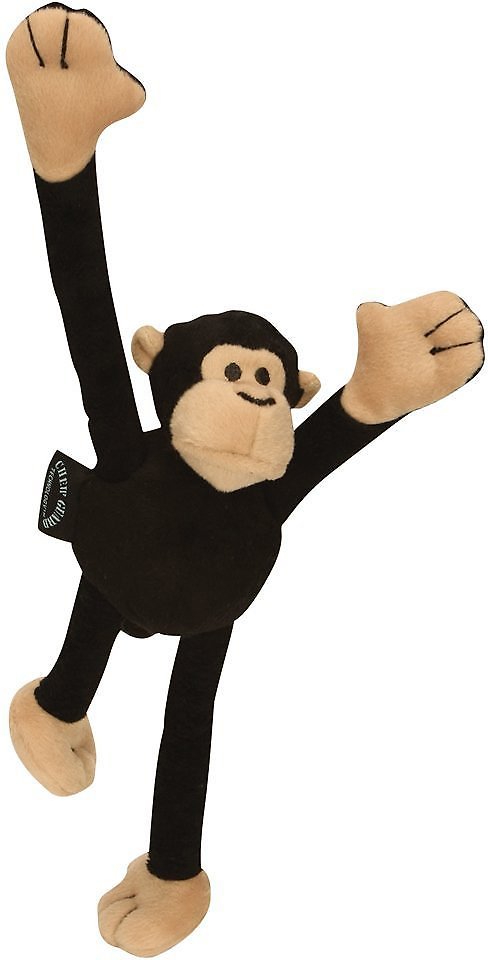 GoDog Crazy Tugs Chew Guard Monkey Dog Toy
