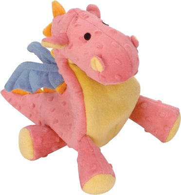 GoDog Dragons Jouet à mâcher Chew Guard pour chien, Corail
