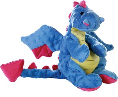 GoDog Dragons Periwinkle Chew Guard Dog Toy